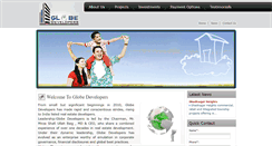 Desktop Screenshot of globedeveloper.com
